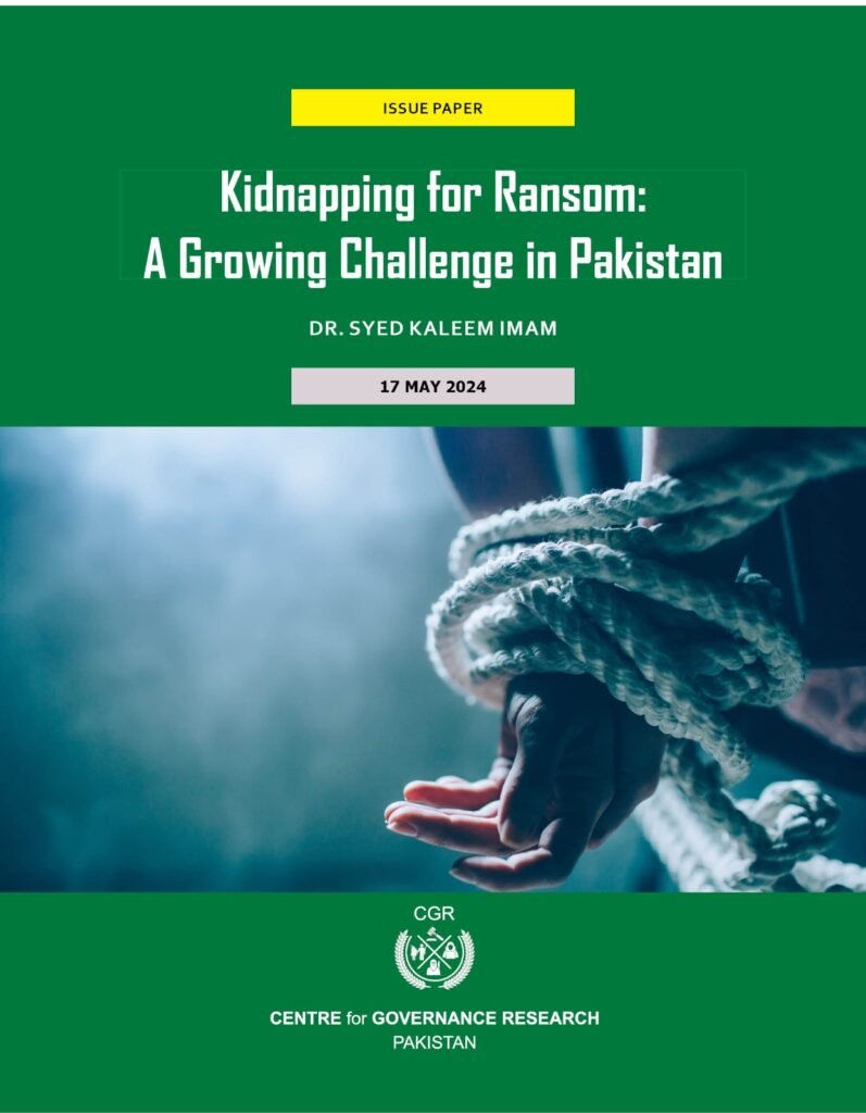 Kidnapping for Ransom: A Growing Challenge in Pakistan – Centre for ...